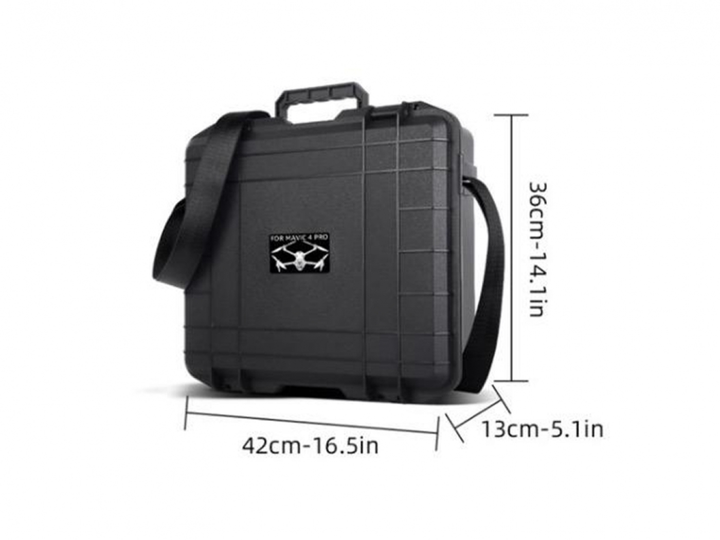 Odolný kufr s popruhem na rameno pro DJI Mavic 4 Pro a DJI RC Pro 2