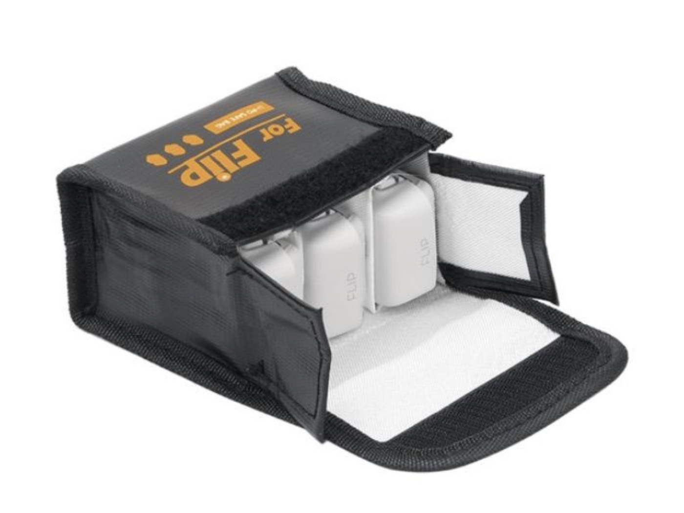 Ohnivzdorný obal na 3 baterie pro dron DJI Flip