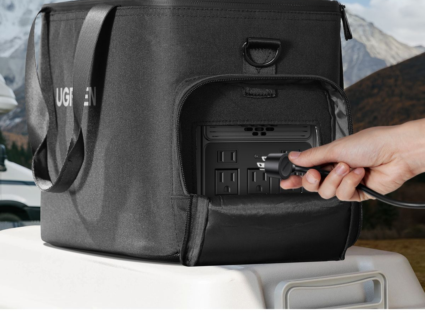 UGREEN Přenosné pouzdro pro nabíjecí stanici GS1200