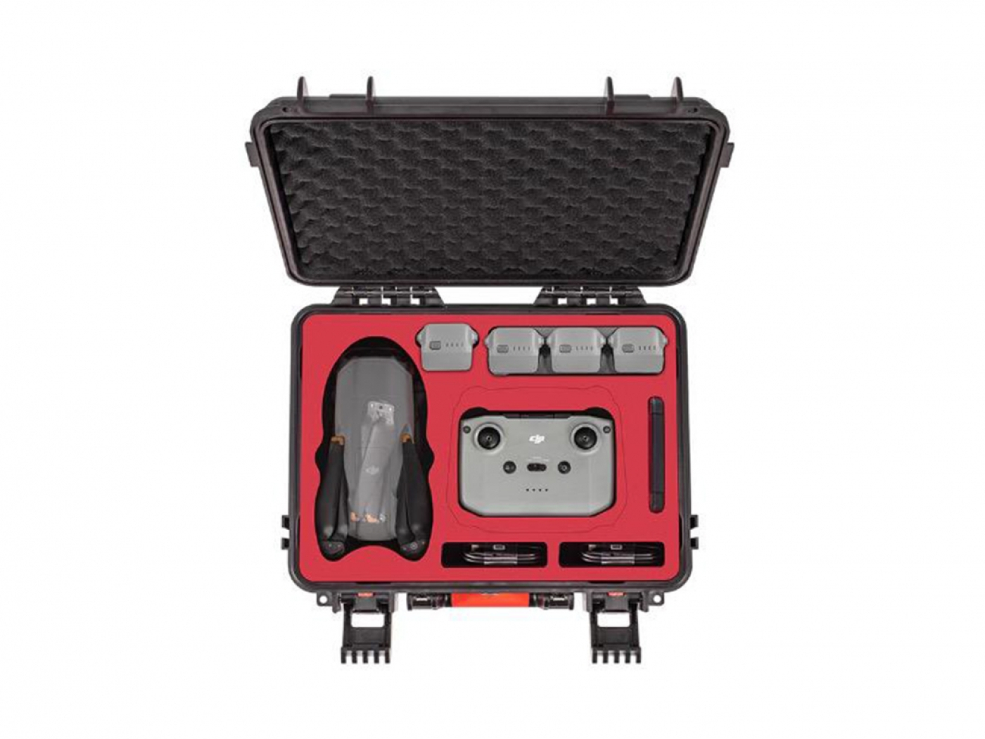 Černý voděodolný kufr na dron DJI Air 3