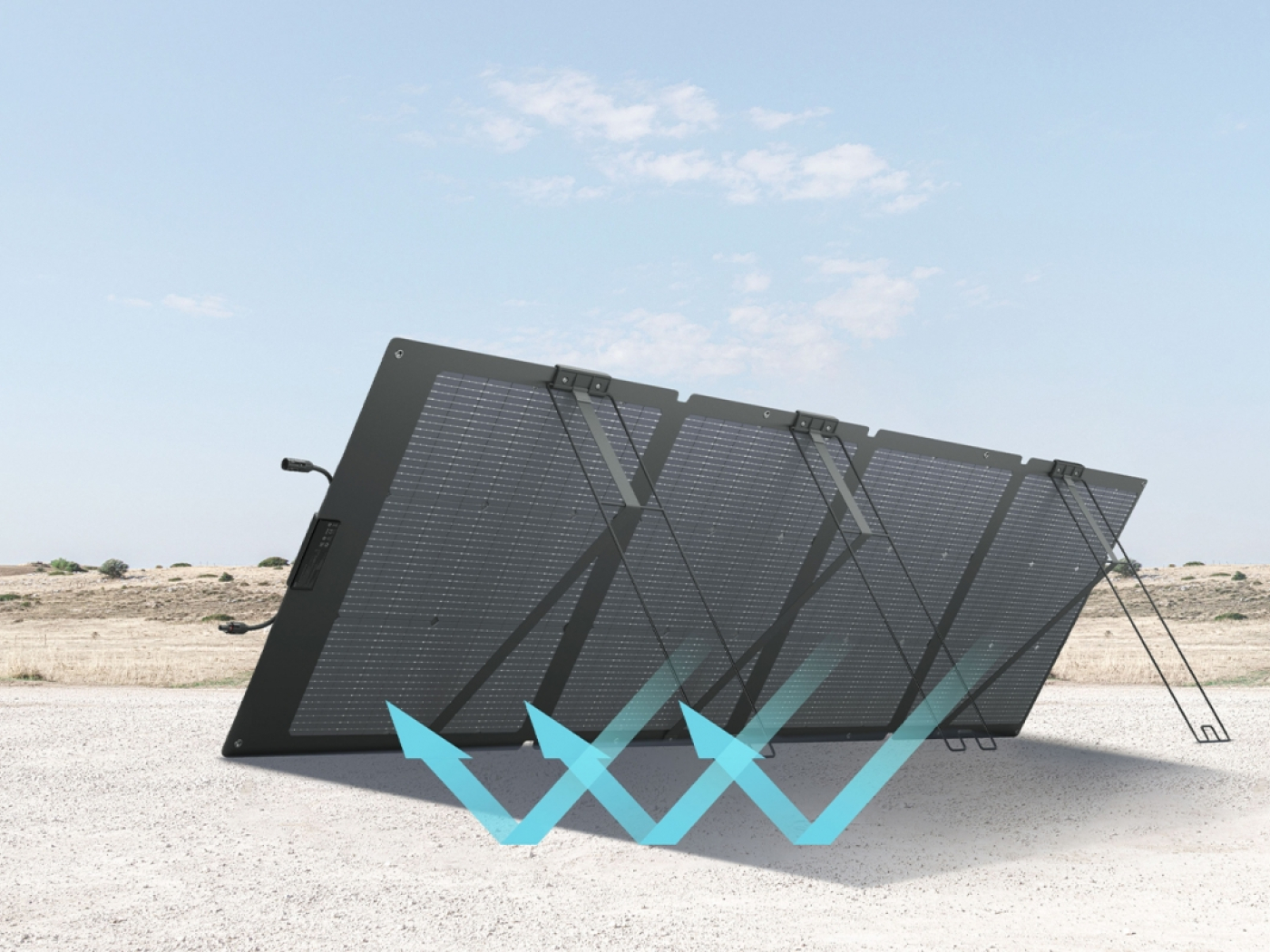 EcoFlow solární panel skládací 220W – 2. generace