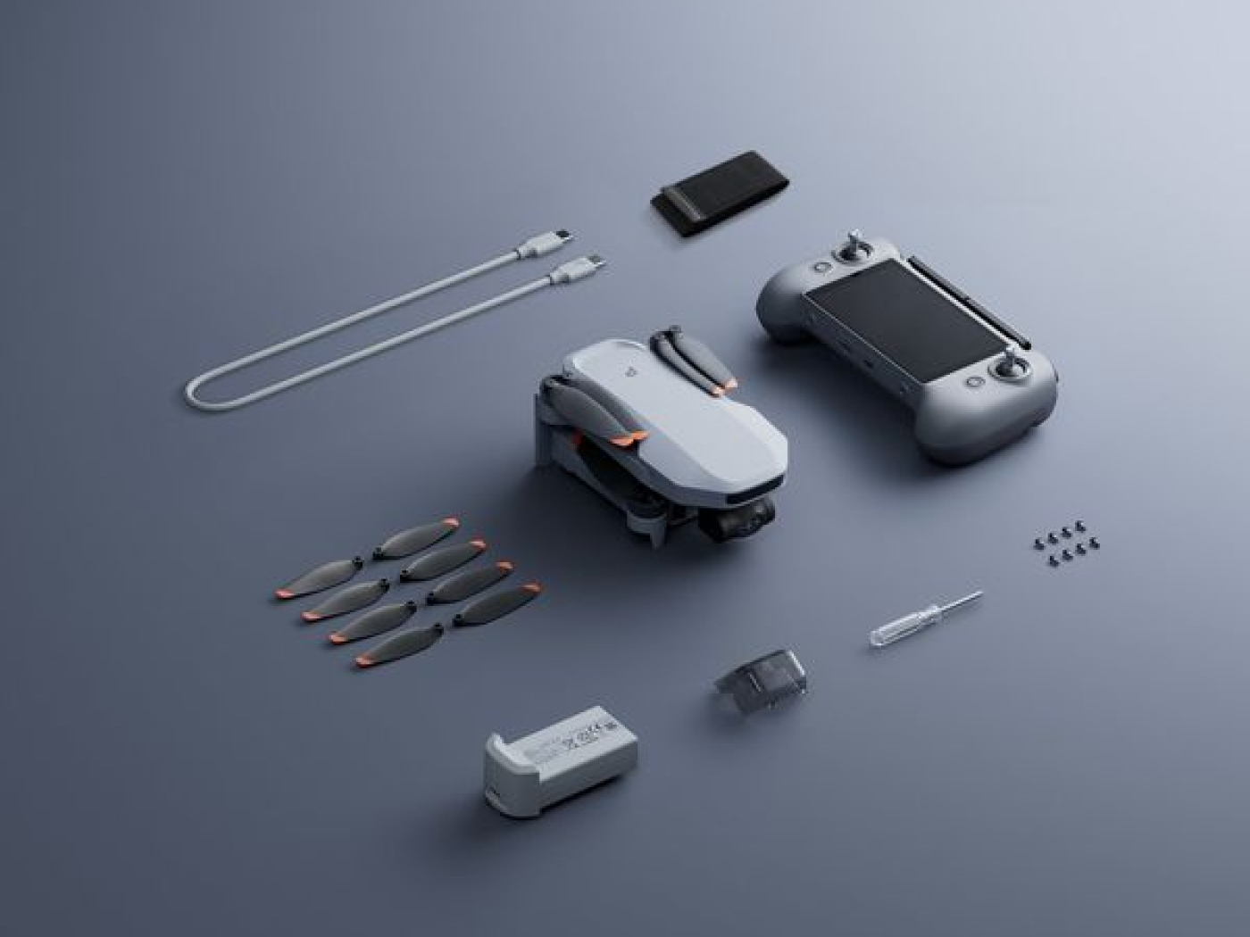 DRON Potensic Atom 2 Screen Remote Standard obsah balení DRONPRO.jpg