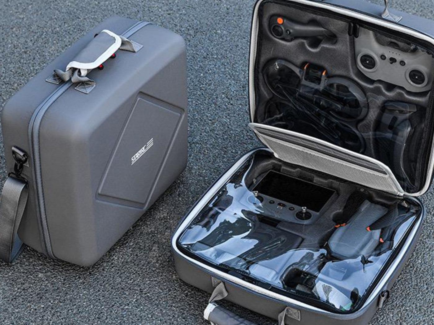 Dvouvrstvé pouzdro na dron DJI Avata 2 a DJI Air 3S