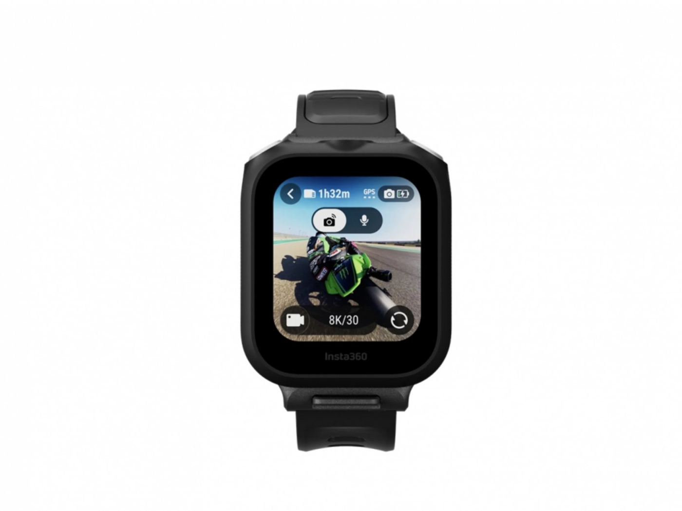 Dálkové ovládání s GPS a mikrofonem pro akční kamery Insta360