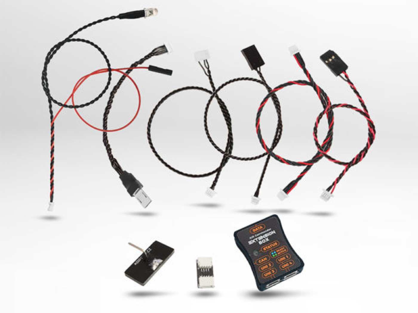 Geotagging cable set