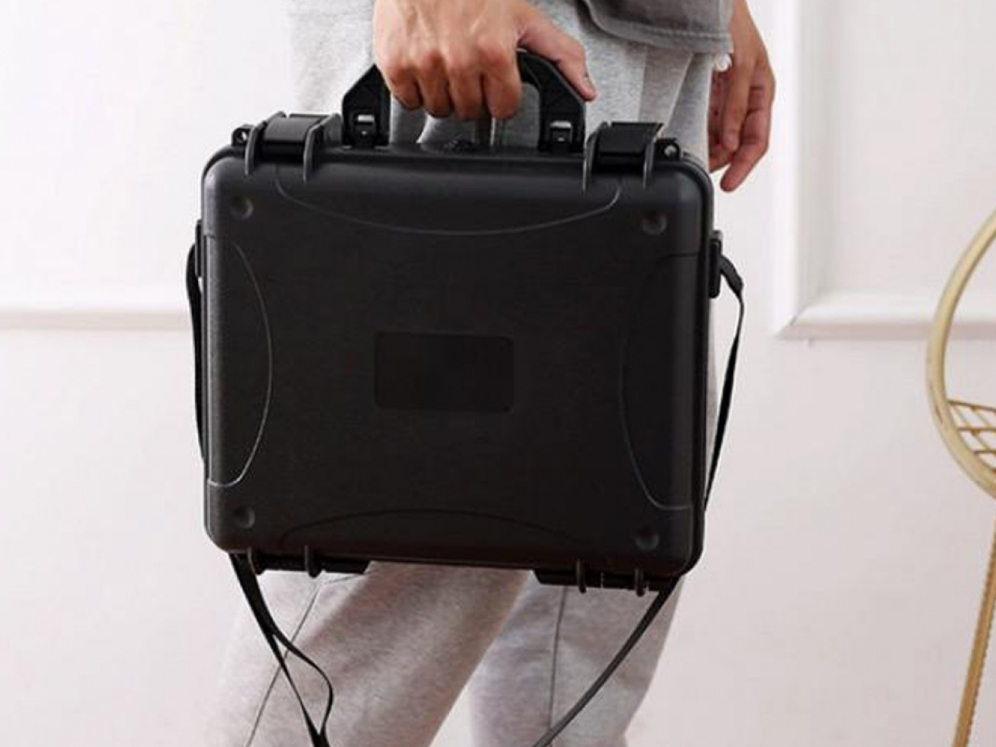 Černý odolný kufr na dron DJI Flip