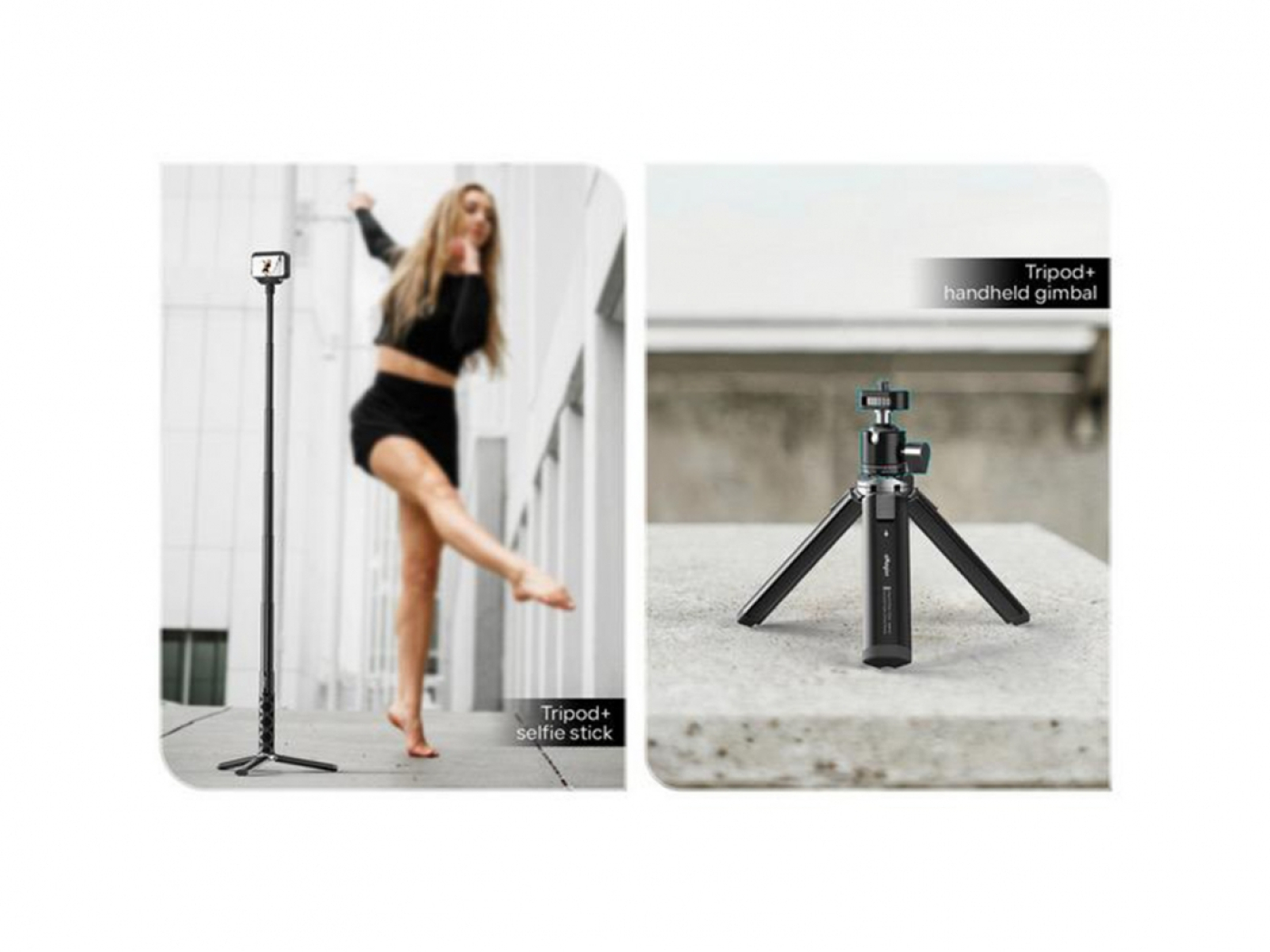 Mini stativ na akční kameru