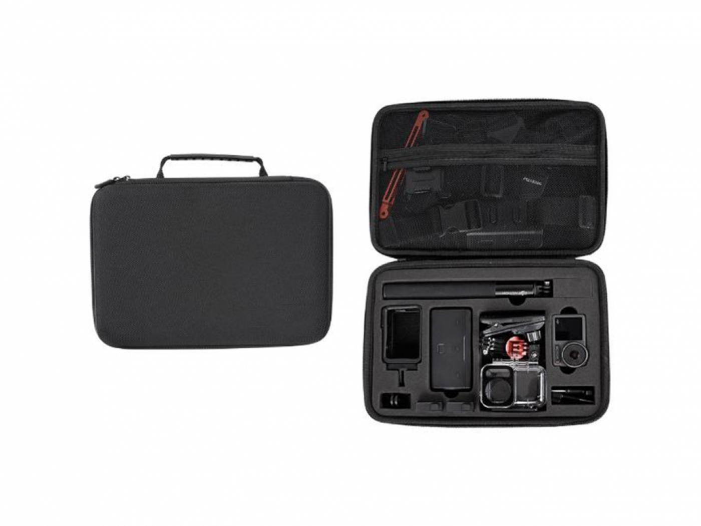 Černé pouzdro na kameru DJI Osmo Action 3 / Osmo Action 4