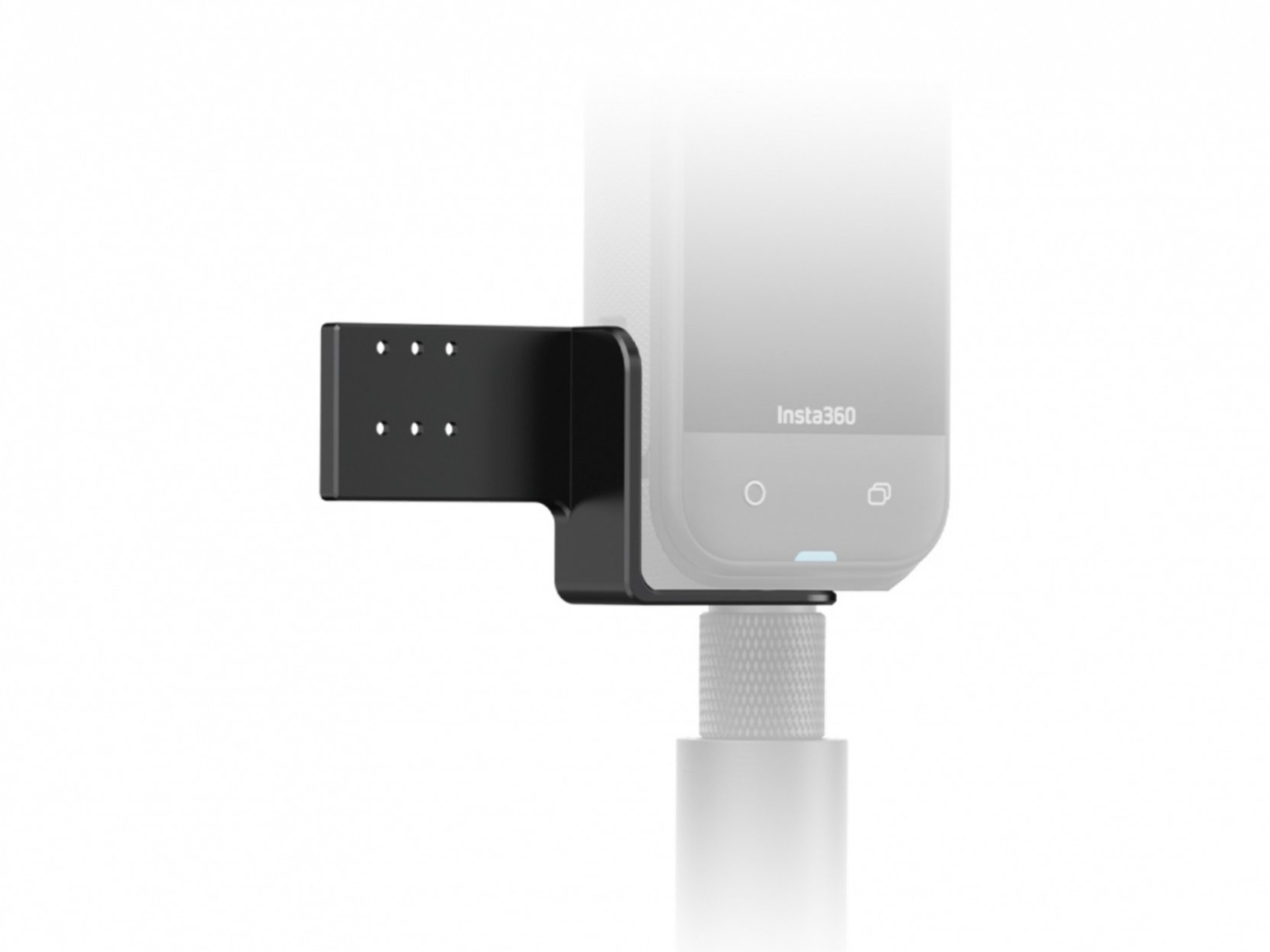 Cold shoe držák pro mikrofon Rode Wireless Go na akční kameru Insta360 X5
