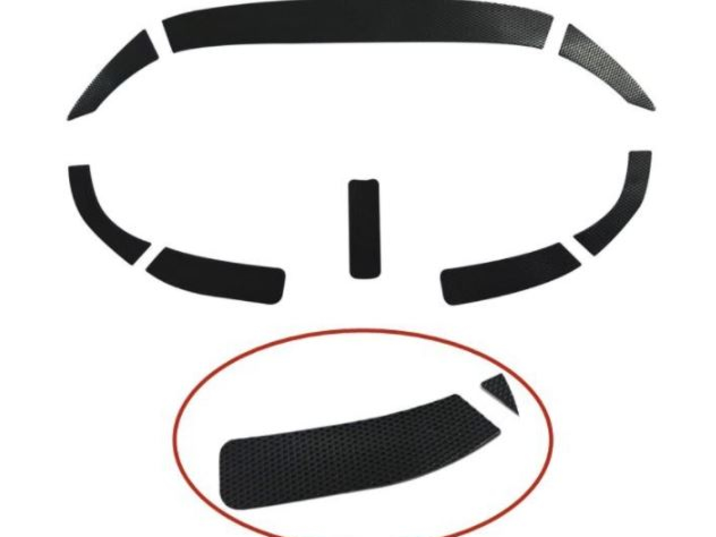 Lepicí pásky s pěnovou výplní na DJI FPV Goggles V2