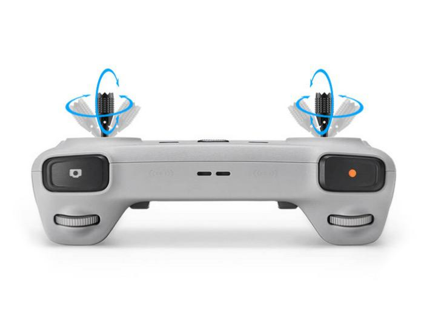 Skládací kniply pro dálkový ovladač DJI RC 2 / DJI RC - stříbrné