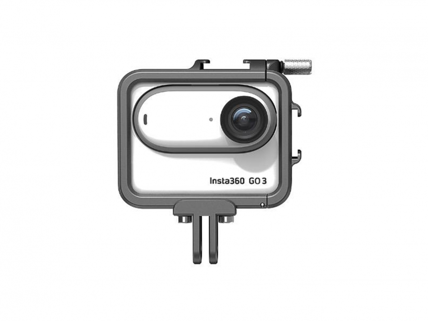 Rám z hliníkové slitiny na kameru Insta360 GO 3 + Action Pod