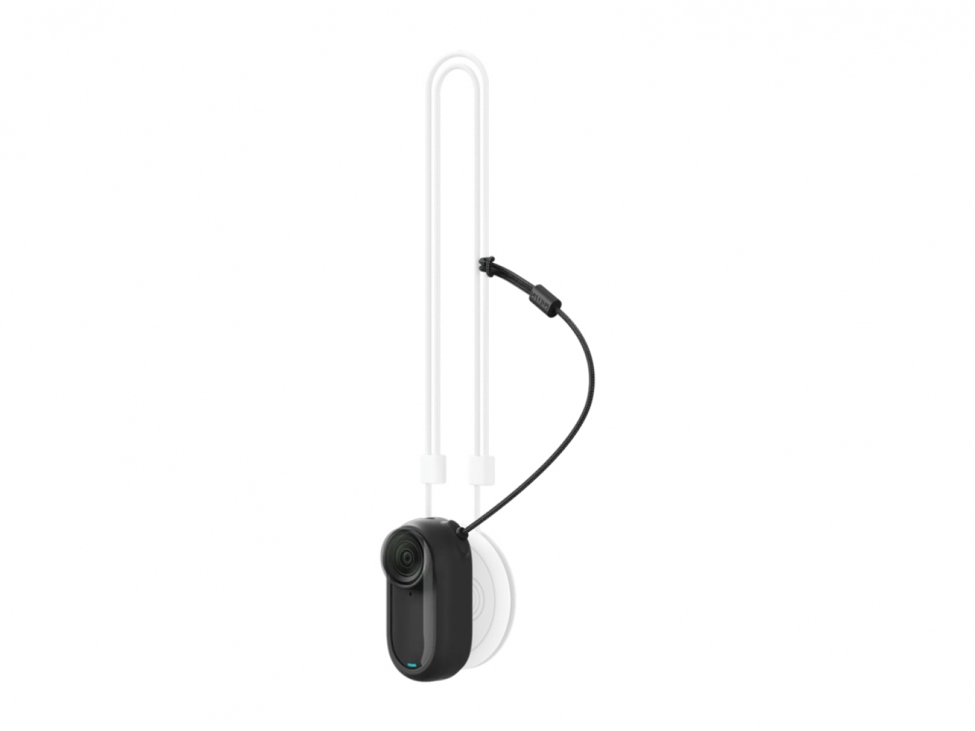 Černý kryt a lanko k magnetickému přívěsku Insta360 GO 3 / GO 3S