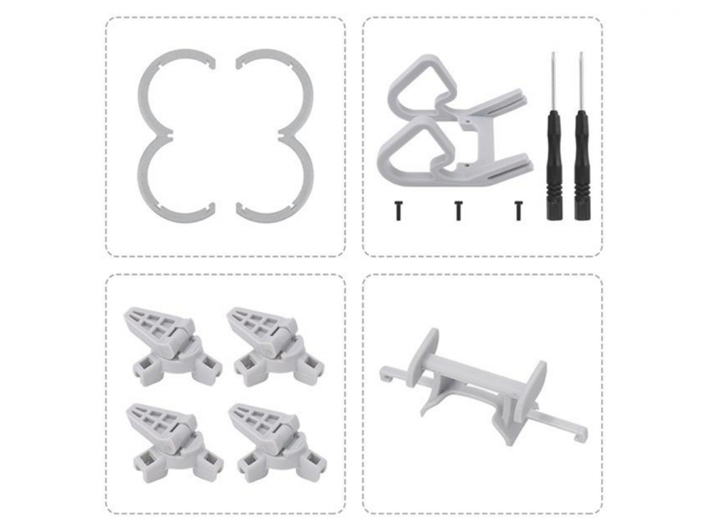 Sada ochranného příslušenství na dron DJI Neo (šedá)