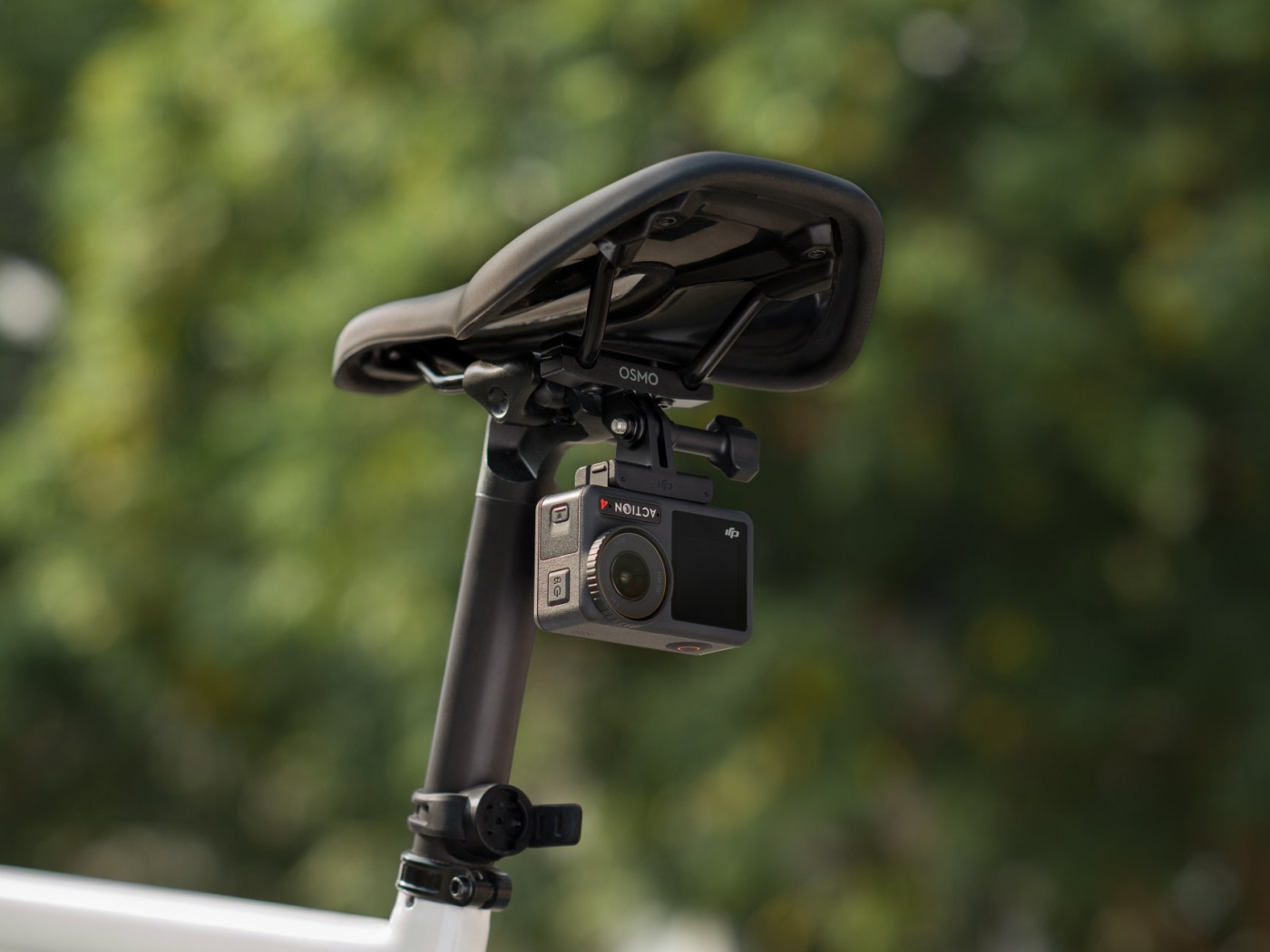 DJI Osmo Action 3 / Osmo Action 4 sada pro připevnění kamery na sedačku kola