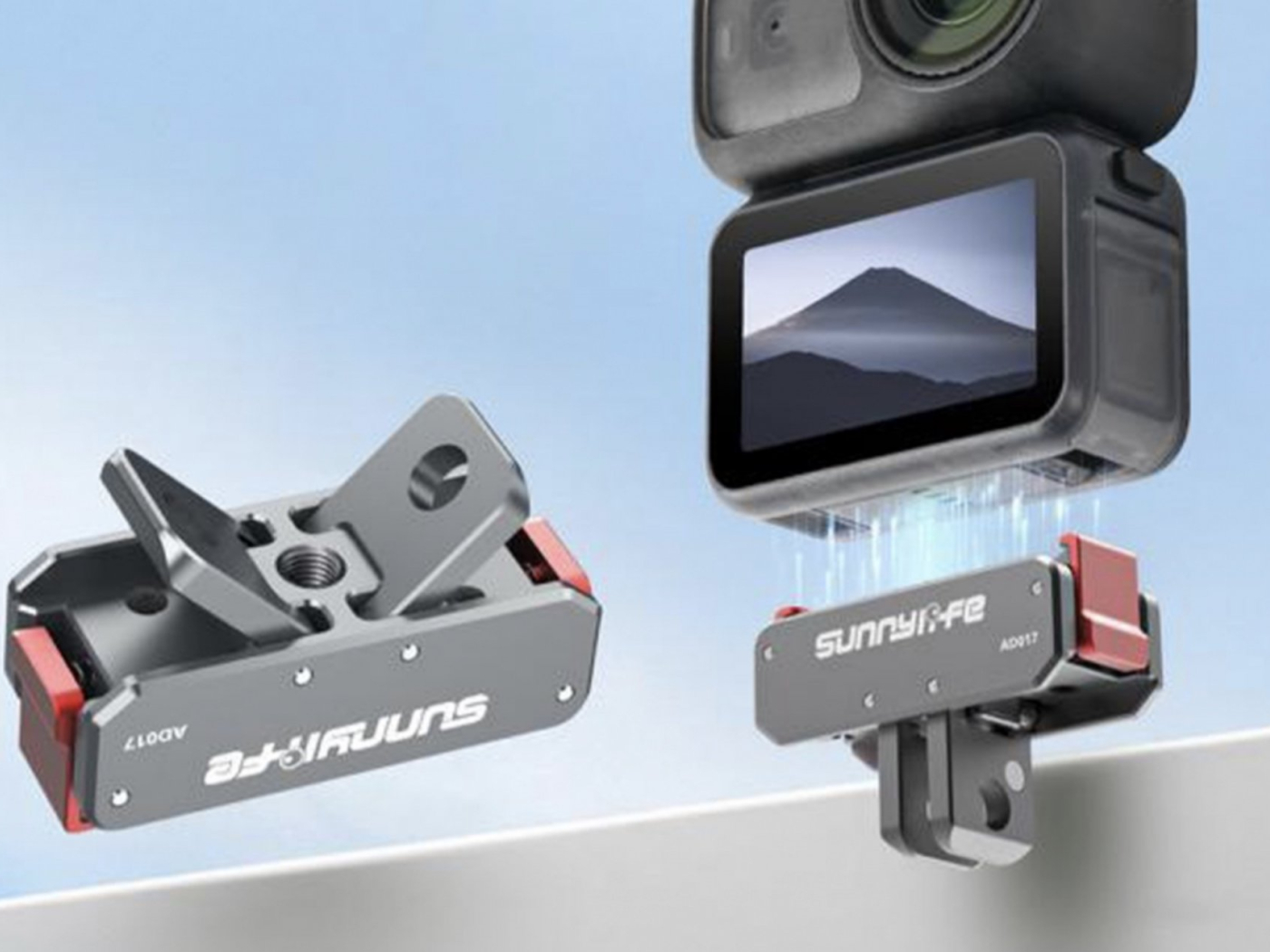 Hliníkový magnetický adaptér s rychlým uvolňováním pro kameru DJI Osmo Nano