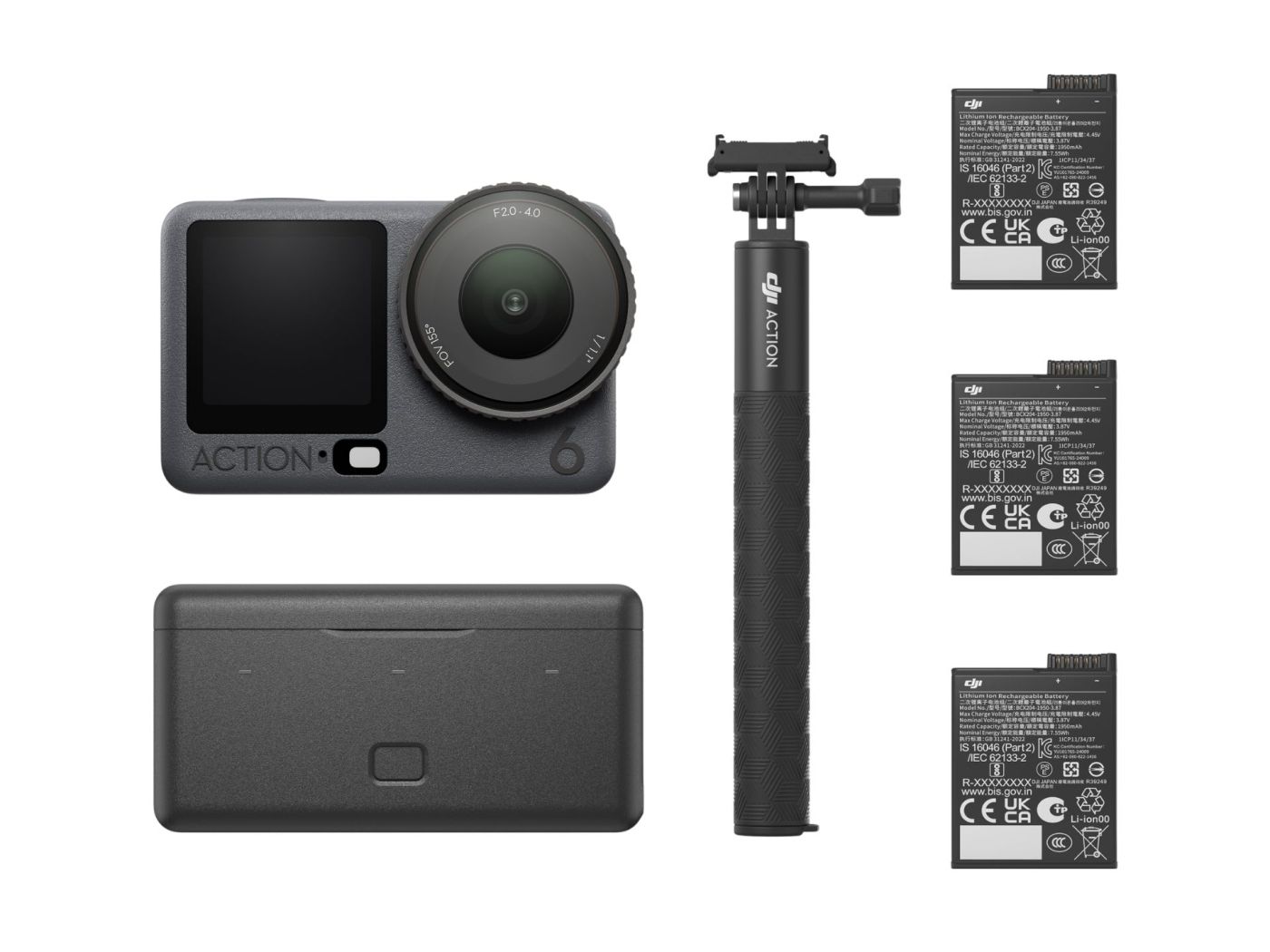 Akční kamera DJI Osmo Action 6 Adventure Combo