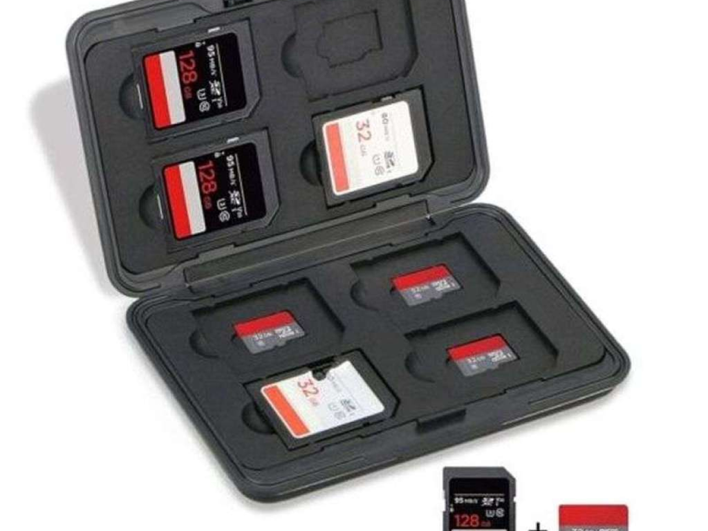 Voděodolné pouzdro na paměťové SD a Micro SD karty