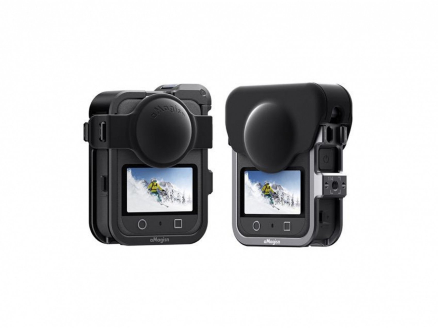 Hliníkový rám s krytkami objektivů pro kameru DJI Osmo 360