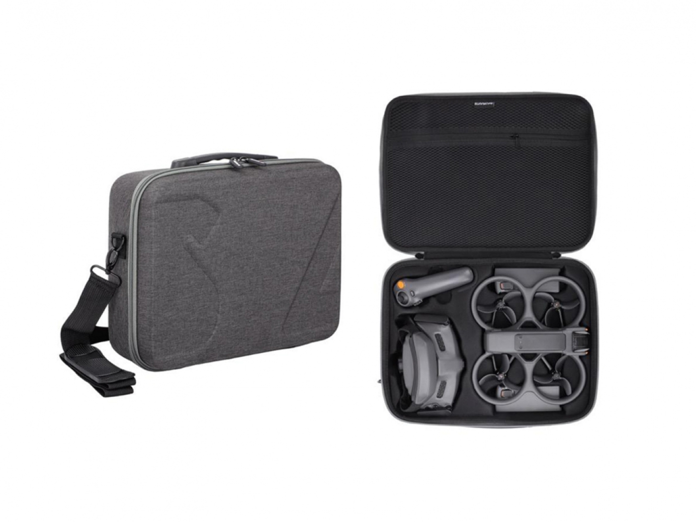Šedé pouzdro na dron DJI Avata 2
