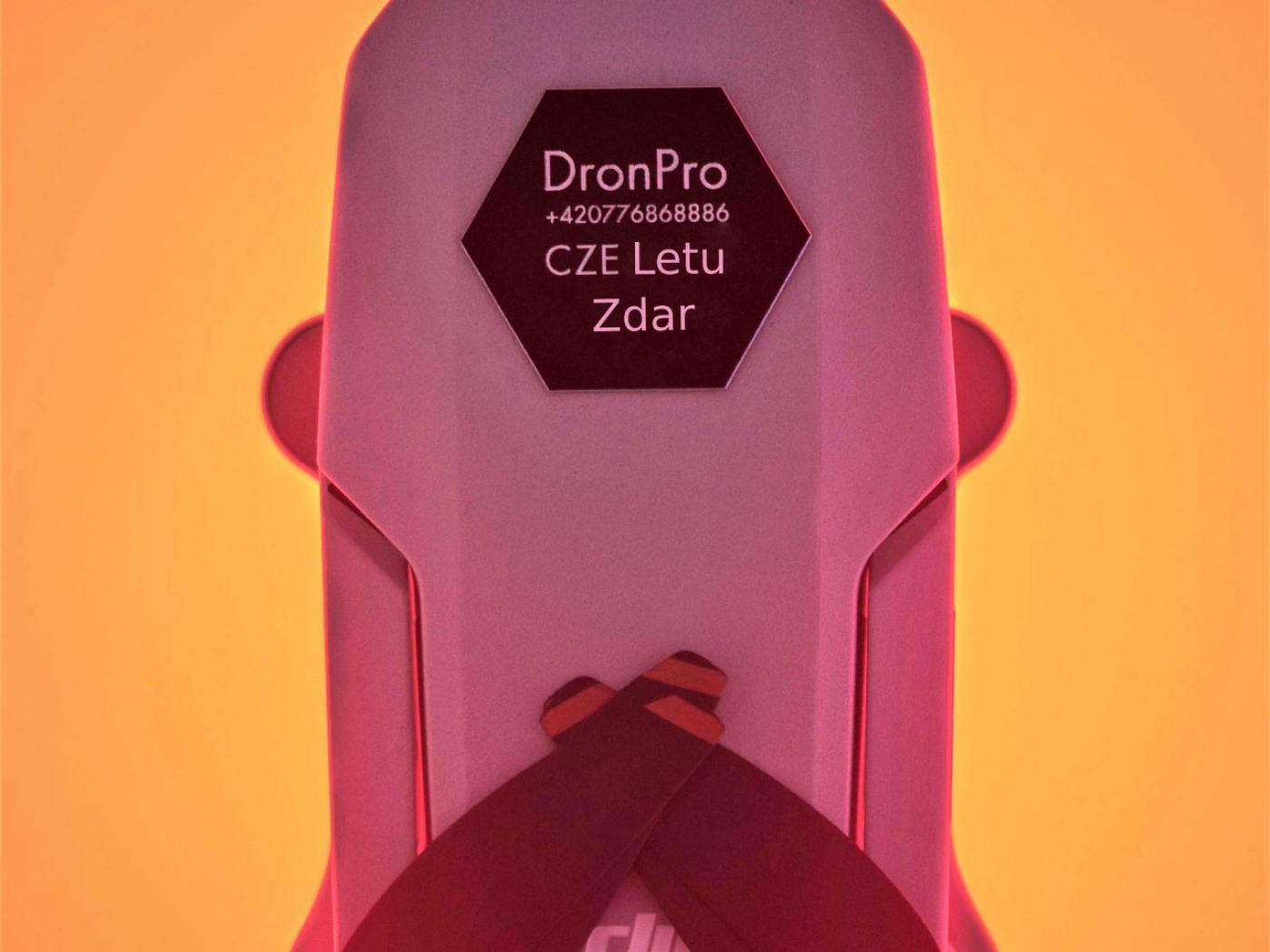 Poznávací značka / SPZ na dron – na míru
