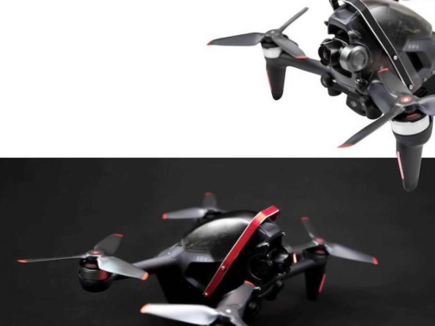 CNC horní nárazník na DJI FPV závodní dron