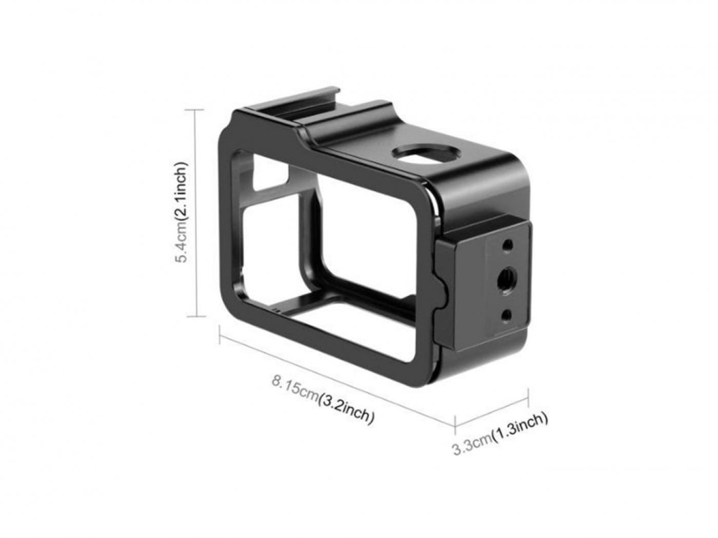 Horizontální a vertikální rám na kameru DJI Osmo Action 4