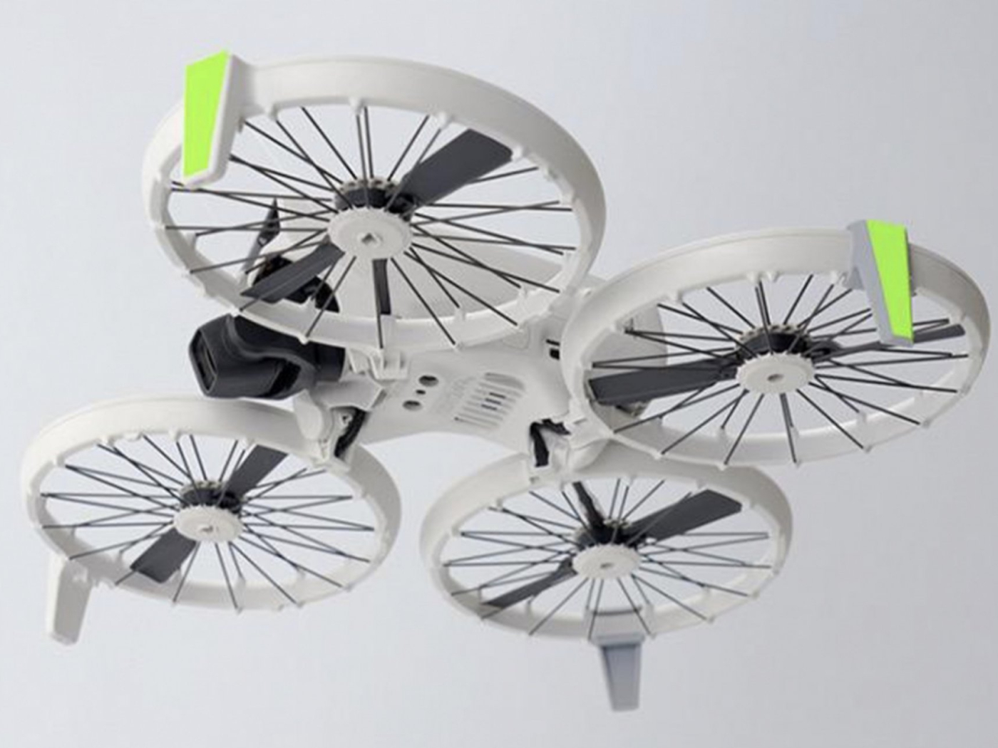 Zadní podvozek s noční svítící nálepkou na dron DJI Flip