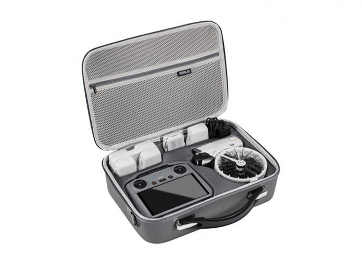 Tmavě šedé pouzdro na dron DJI Flip