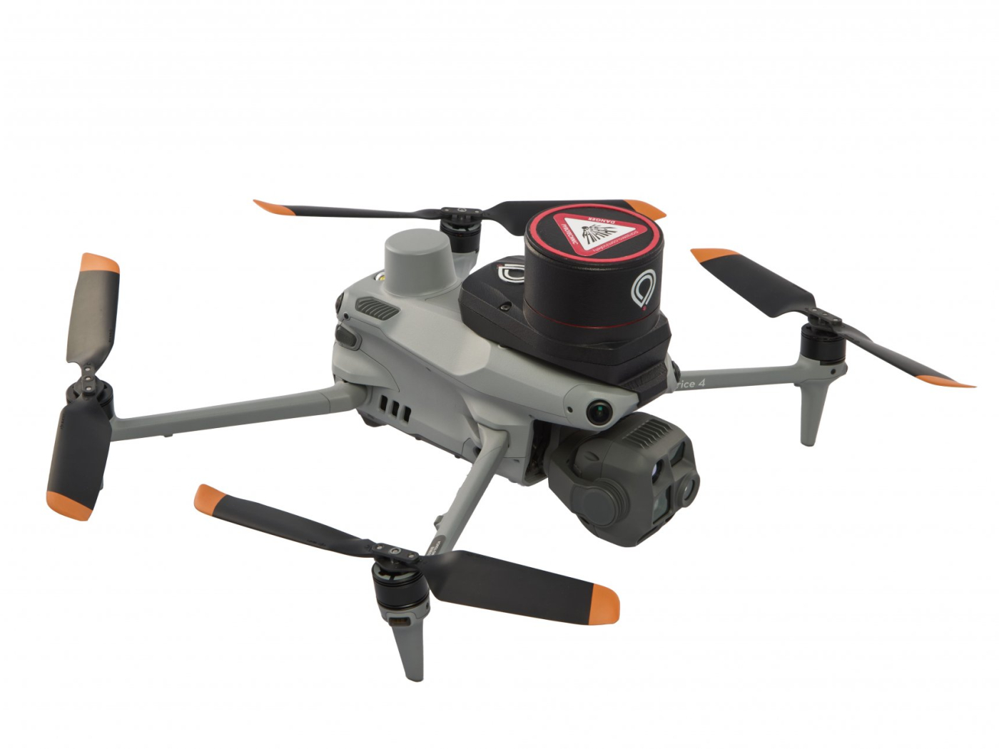 Bezpečnostní systém ParaZero SafeAir M4 na dron DJI Matrice 4 Series