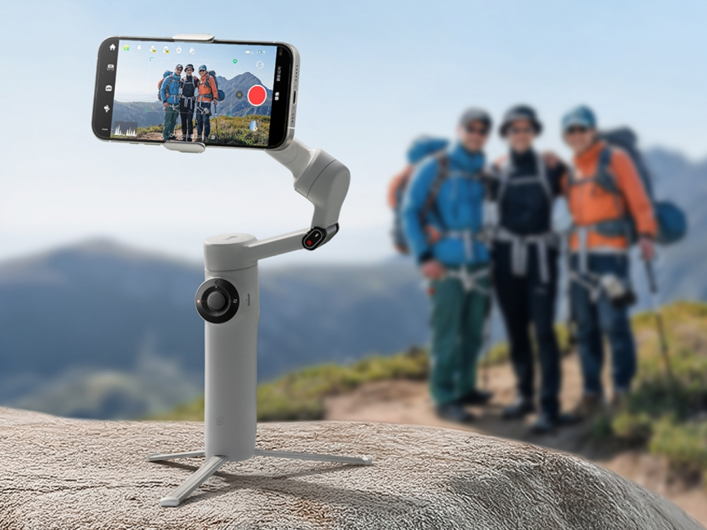 Stabilizátor na telefon Insta360 Flow 2 Standard Bundle - šedý