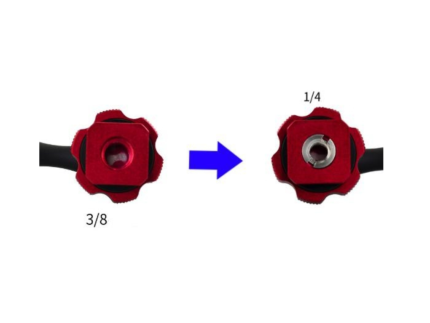 Univerzální Cold Shoe adaptér na akční kameru