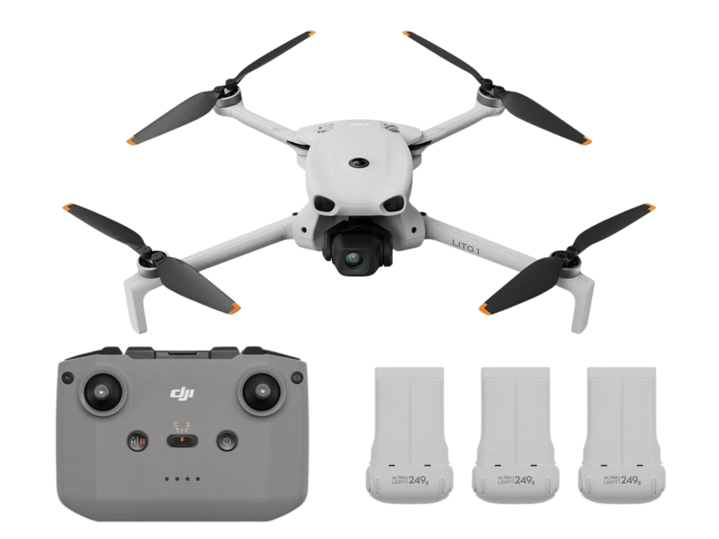 DRON DJI Lito 1 Fly More Combo RC-N3 + 3 baterie DRONPRO