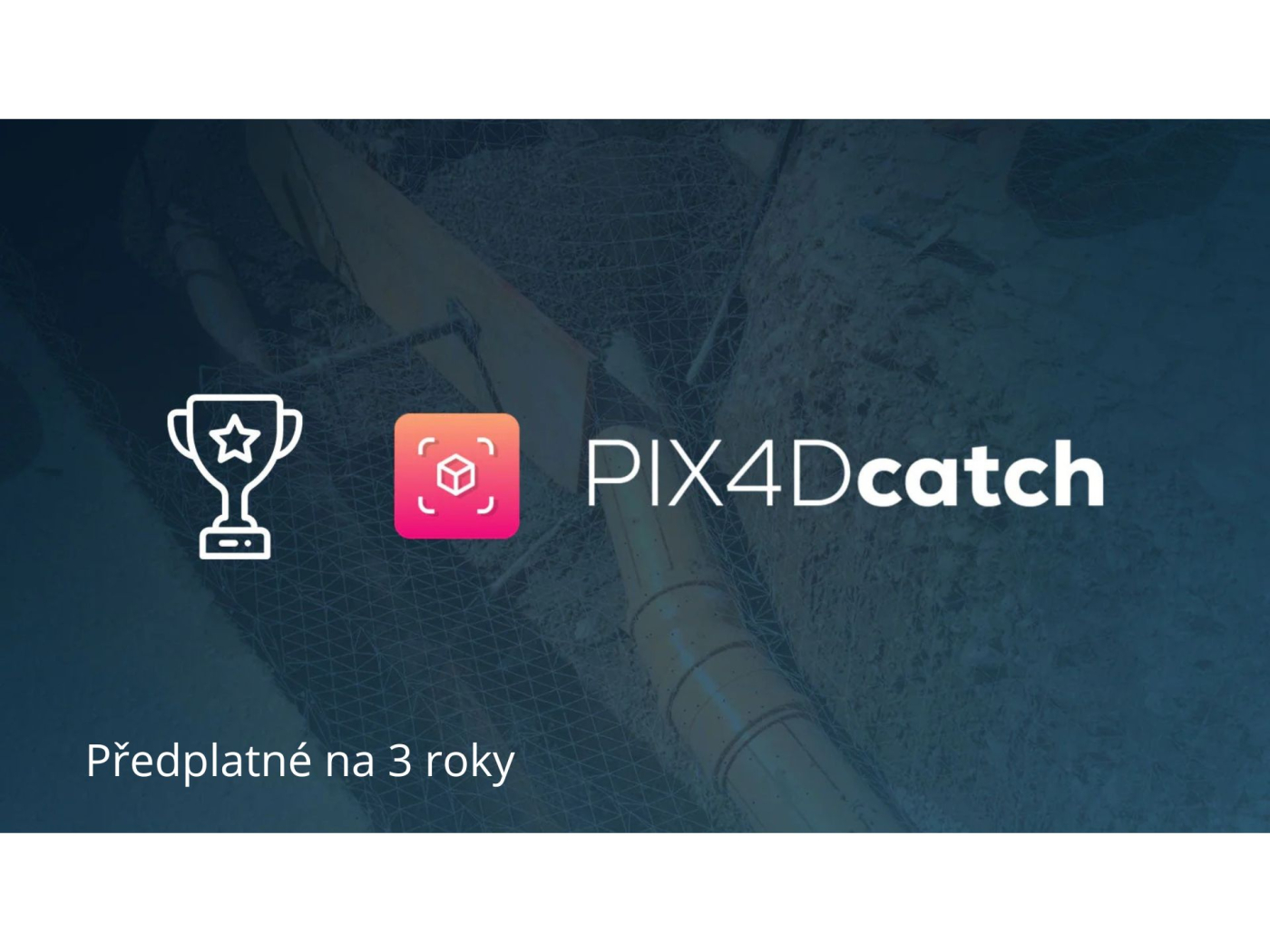 PIX4Dcatch Professional - předplatné na 3 roky