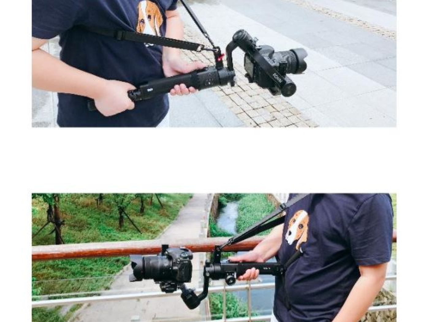 Popruh na krk s adaptérem na stabilizátor DJI Ronin-S