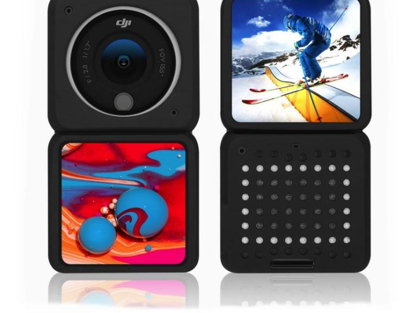 Silikonový kryt s otvory pro chlazení na kameru DJI Action 2