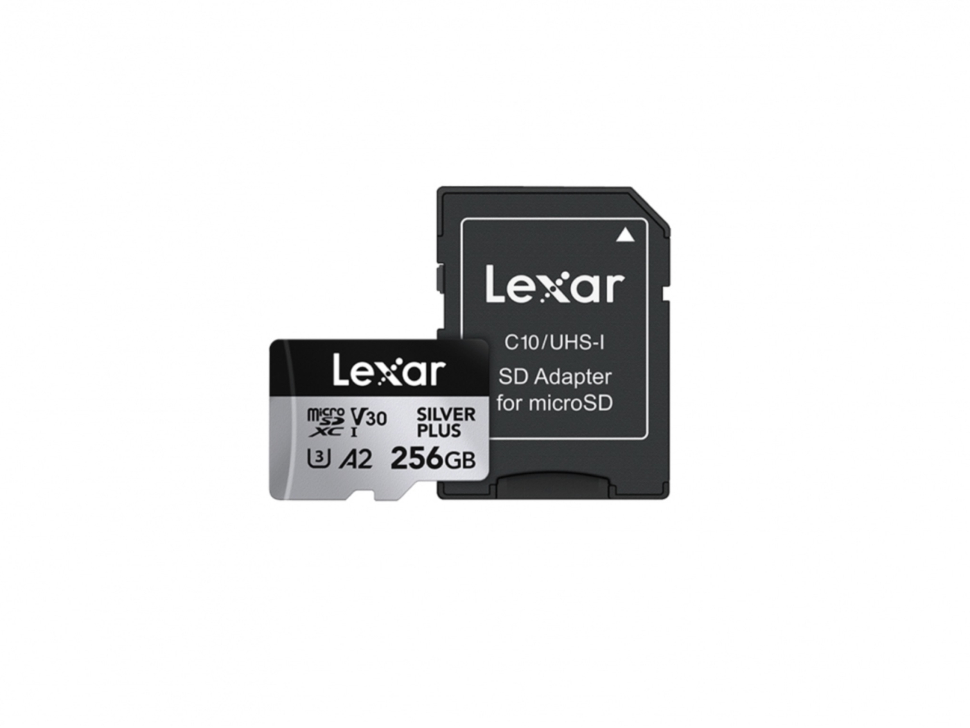 Paměťová karta microSDXC SILVER PLUS 256 GB pro dron Antigravity A1 obsah balení
