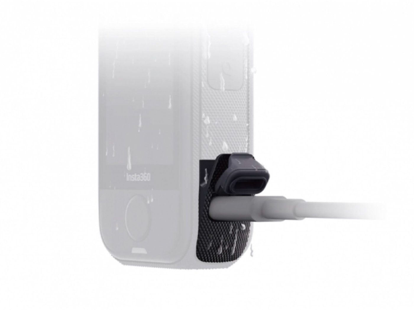 All-Weather krytka USB portu akční kamery Insta360 X4 Air