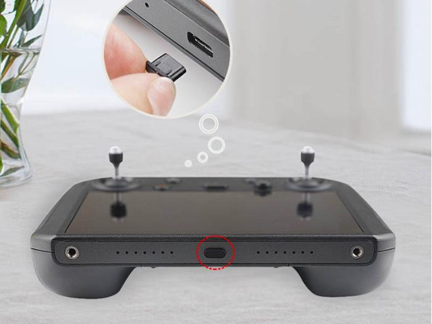 Protiprachová silikonová krytka na DJI Smart Controller