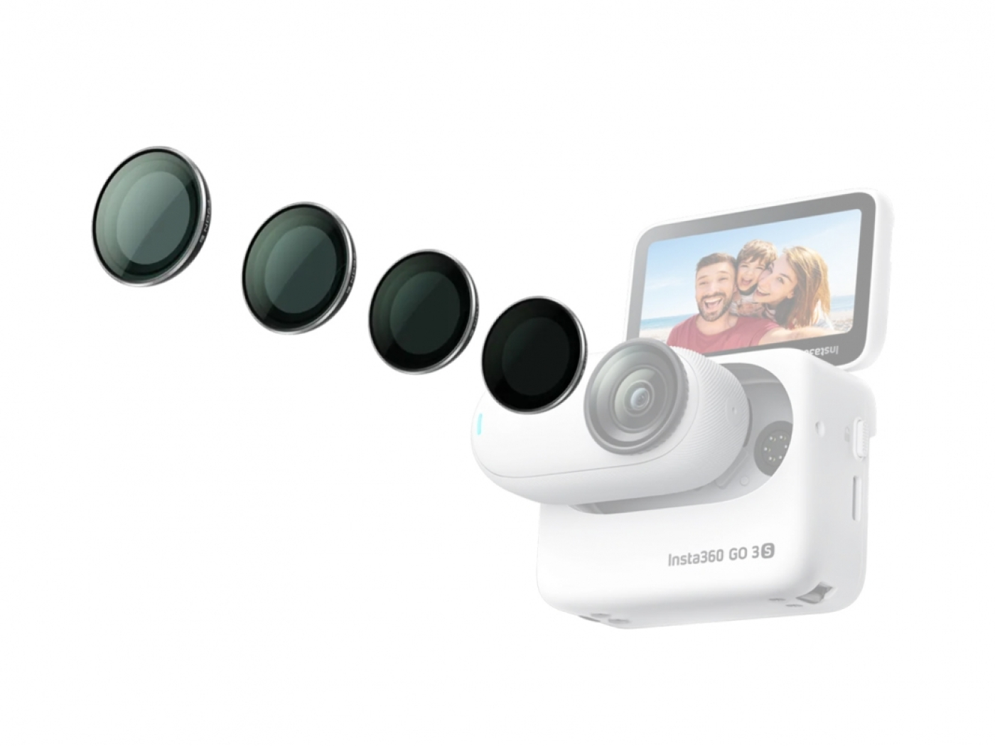 Sada ND filtrů na kameru Insta360 GO 3S