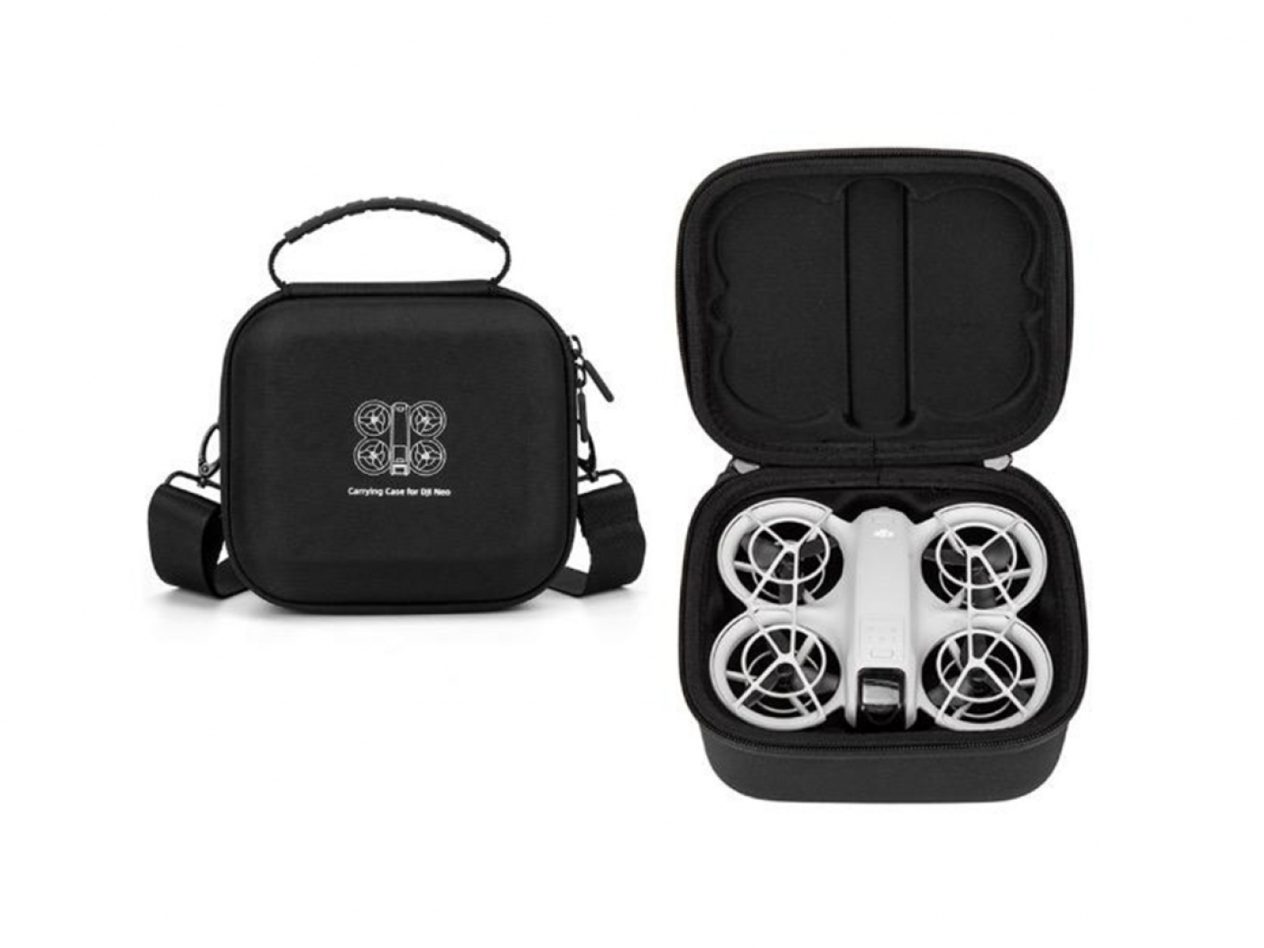 Černé pouzdro na samotný dron DJI Neo