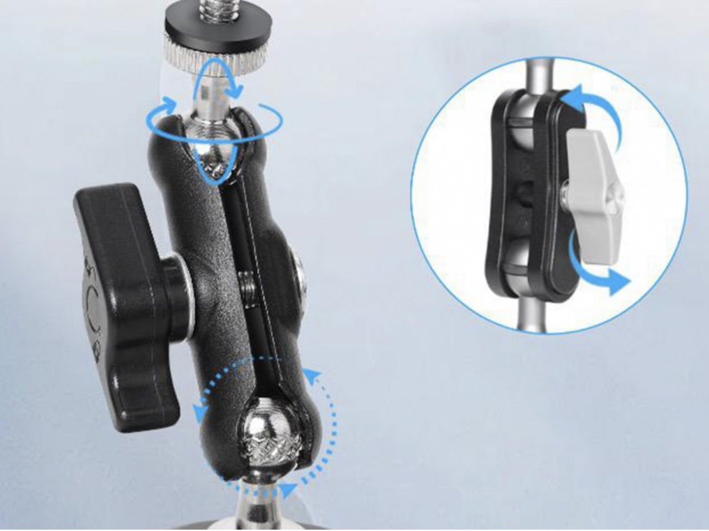 Víceúhlový přísavný držák na vozidlo pro kameru Insta360 GO Ultra