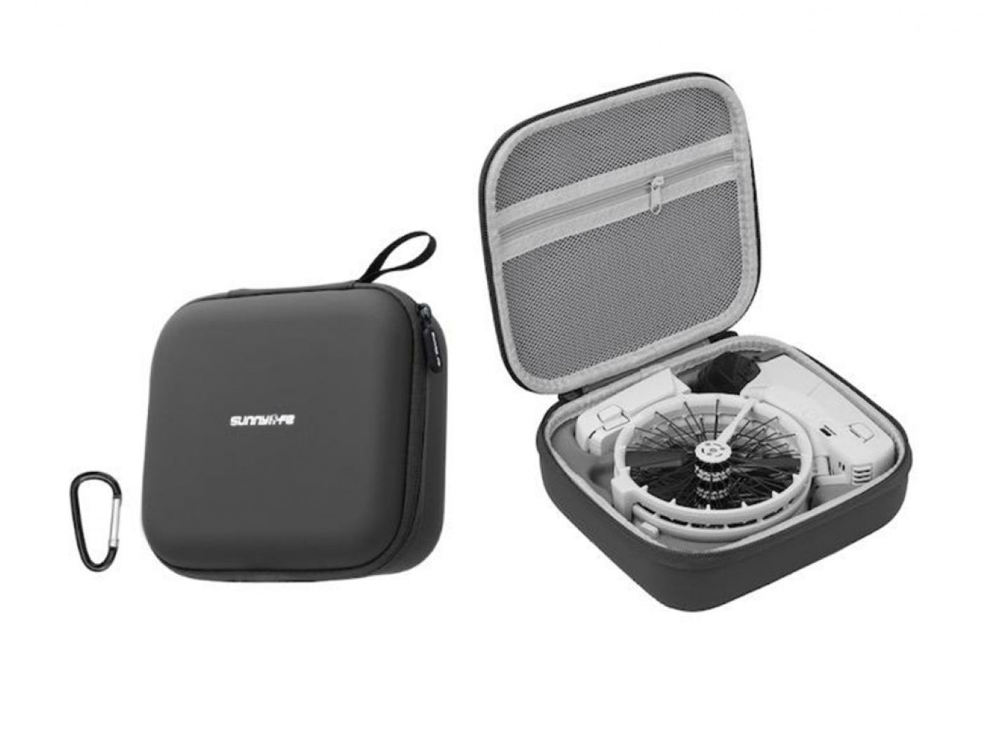 Tmavě šedé pouzdro na samotný dron DJI Flip