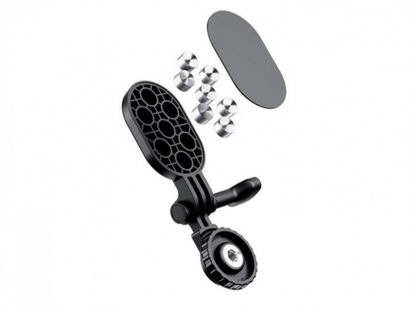 Víceúhlový magnetický držák pro akční kameru