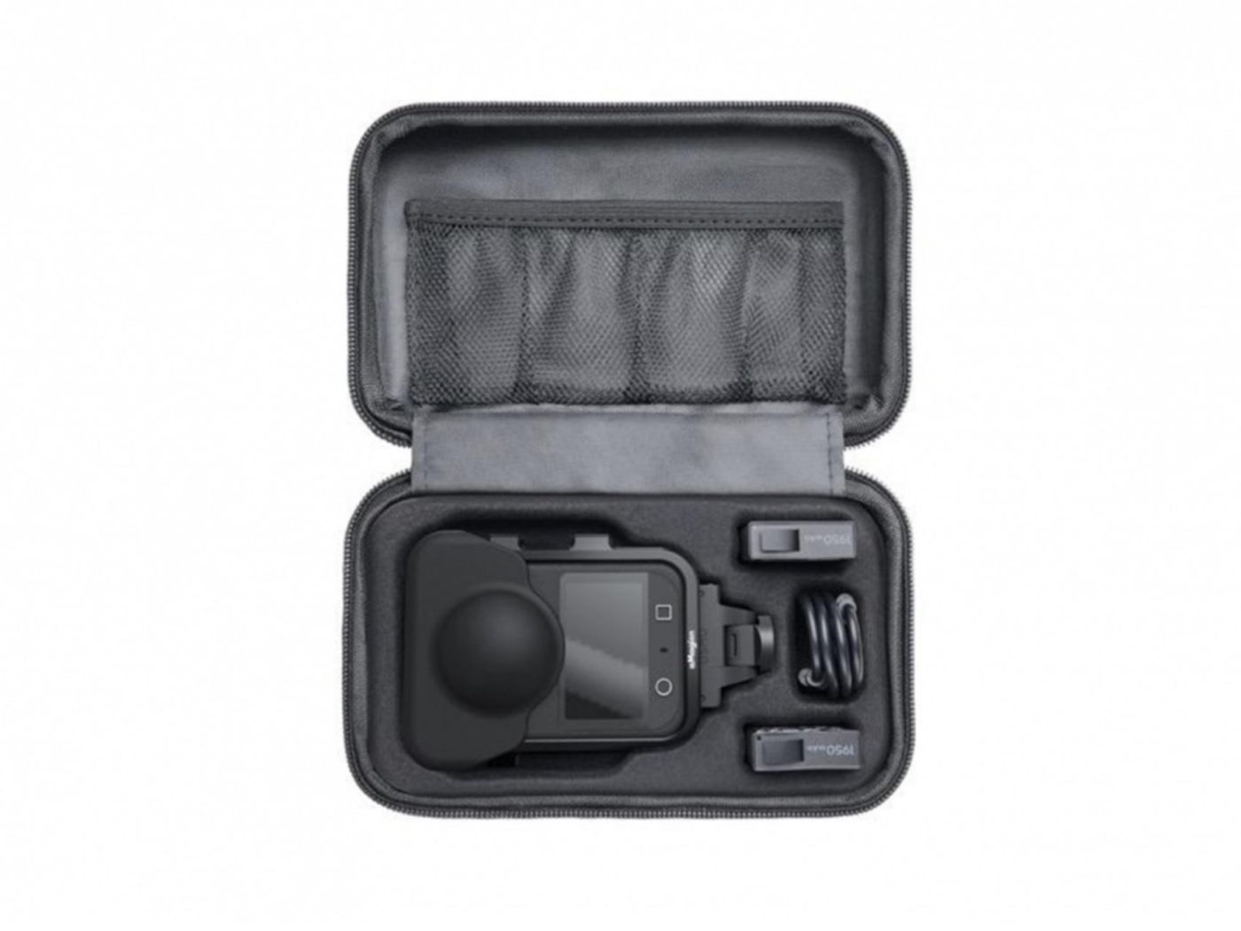 Pevné pouzdro s ramenním popruhem pro kameru DJI Osmo 360 - šedé