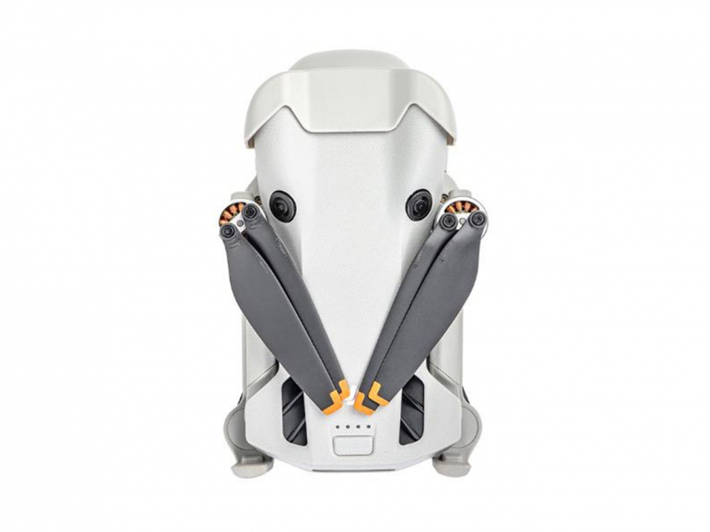 Šedý kryt kamery a předních senzorů na dron DJI Mini 4 Pro