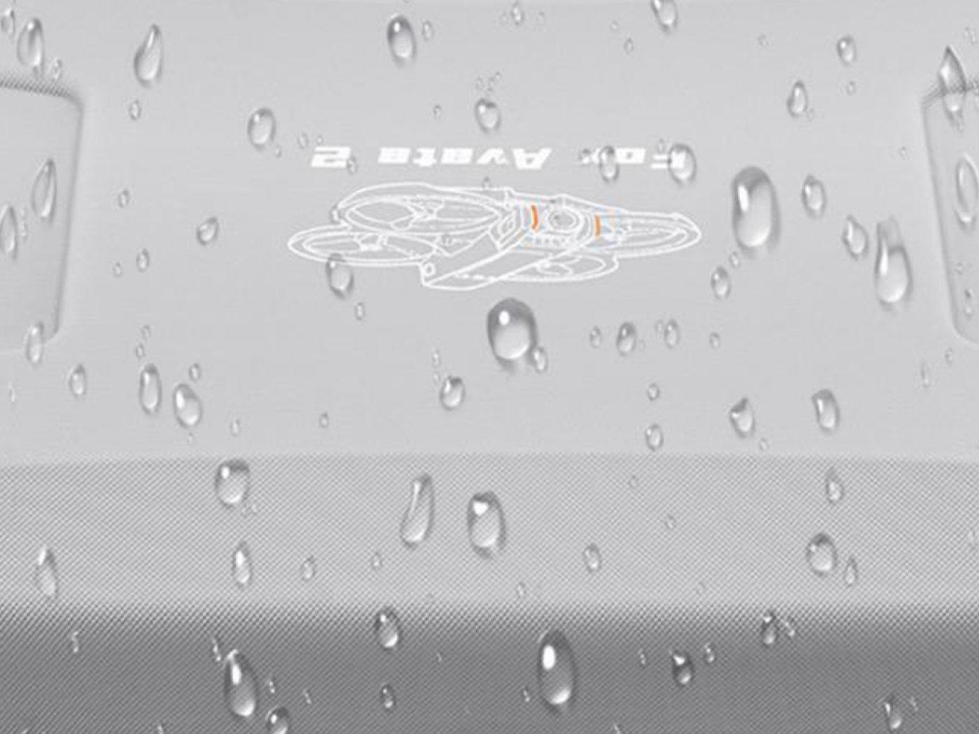 Šedé voděodolné pouzdro na dron DJI Avata 2