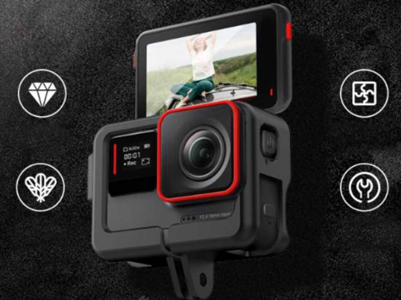 ABS rám na kameru Insta360 Ace Pro