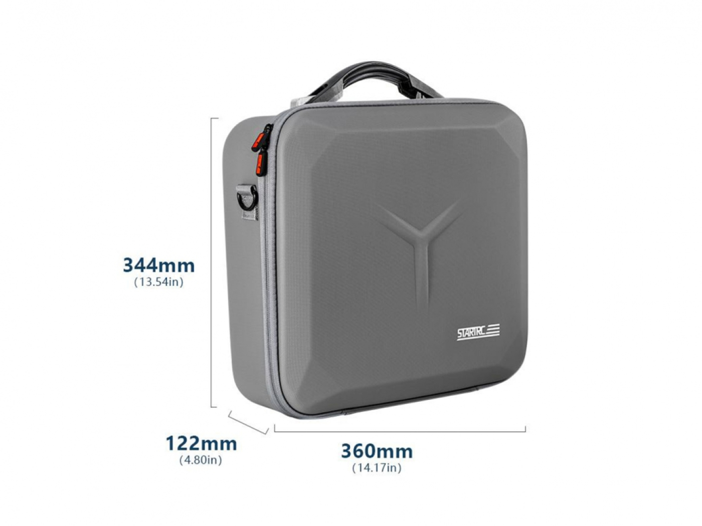 PU pouzdro přes rameno pro dron DJI Mavic 4 Pro a DJI RC 2