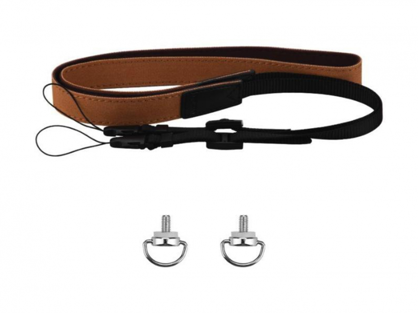 Hnědý popruh na krk na dálkový ovladač DJI RC / RC 2 / RC Pro